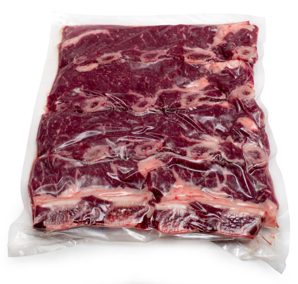 Frango inteiro embalado a vácuo com shelf life estendido